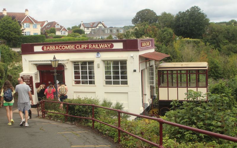 Babbacombe Cliff Railway Entrance